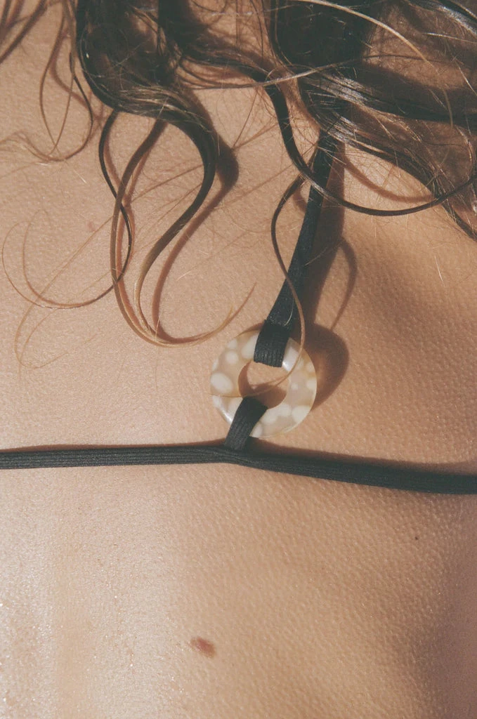 SWIM AILA BLUE <br> Tangiers Rib Tri Top 6 SWIM AILA BLUE Tangiers Rib Tri Top