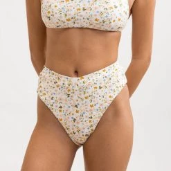 RHYTHM SWIM RHYTHM Lavinia Deep V High Waist Bottom