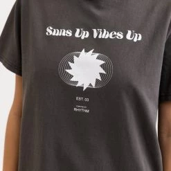 RHYTHM SWIM TOPS RHYTHM Suns Up Boyfriend Tee