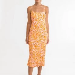 RHYTHM SWIM RHYTHM Evangeline Slip Midi Dress DRESSES