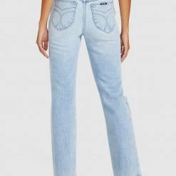 ROLLAS Original Straight Jean - Sunbleach Worn