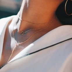 MAY MARTIN Karma Loop Necklace