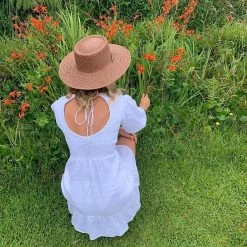 LACK OF COLOR The Vienna Palm Boater Hat ACCS +