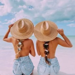 ACCS + LACK OF COLOR Palma Wide Fedora