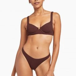 VITAMIN A California High Leg Bottom (More Colors Available)