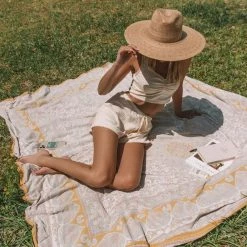 ACCS + LACK OF COLOR Palma Wide Fedora