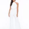 INDAH Camden Solid Halter Jumpsuit