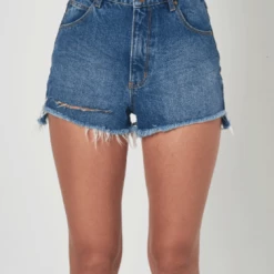 BOTTOMS ROLLAS <br> Dusters Layla Denim Short - Ashley Blue 10 BOTTOMS ROLLAS Dusters Layla Denim Short - Ashley Blue