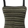 TOPS LUCY PARIS Vanessa Crochet Tank