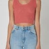BACK IN STOCK ROLLAS Crop Camisole Knit Tank (More Colors Available)