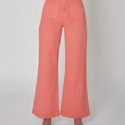 ROLLAS Sailor Wide-Leg Jean - Watermelon BOTTOMS