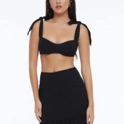 TOPS INDAH Paige Tie-Shoulder Bralette Top