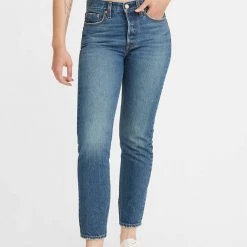 BOTTOMS LEVI'S Wedgie Icon Ankle Denim Pant - Oxnard Edge