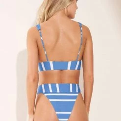 SWIM MAAJI Sail Stripe Georgina High Rise Bottom