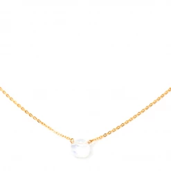 MAY MARTIN Opalite Teardrop Necklace MAY MARTIN X THE SHOP