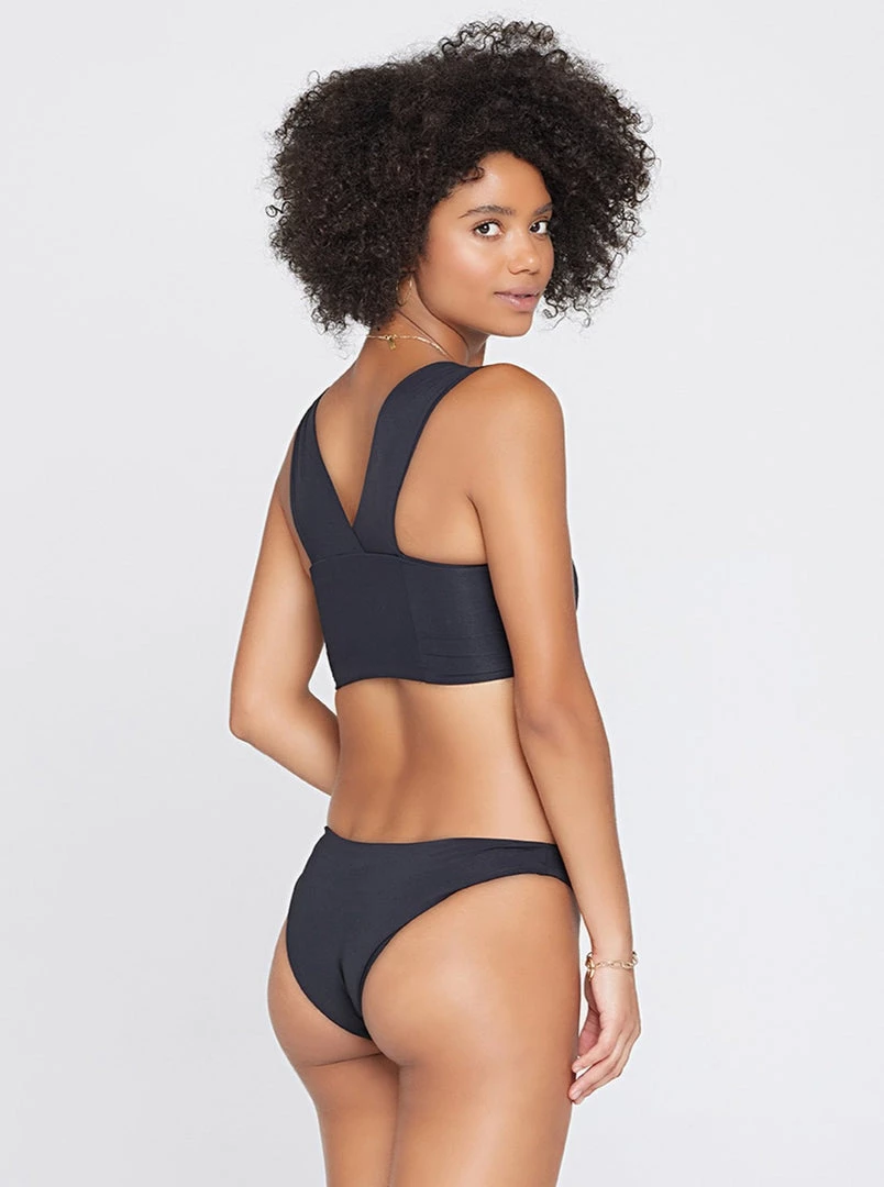 LSPACE L*SPACE POP-UP SHOP <small><b><i> *Online Exclusive* </small></b></i><br> L*SPACE <br> Parker Top - Black 4 LSPACE L*SPACE POP-UP SHOP *Online Exclusive* L*SPACE Parker Top - Black