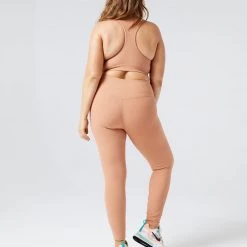 LSPACE *Online Exclusive* L*SPACE ACTIVE Ribbed Hot To Trot Legging - Putty L*SPACE POP-UP SHOP