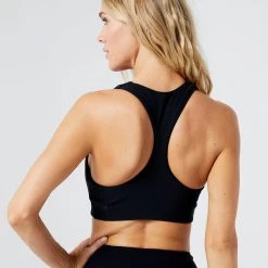 LSPACE *Online Exclusive* L*SPACE ACTIVE Ribbed Underdog Sports Tank - Black L*SPACE POP-UP SHOP