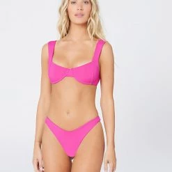 LSPACE *Online Exclusive* L*SPACE Cabana Bitsy Bottom - Bougainvillea