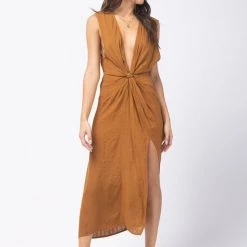 LSPACE L*SPACE POP-UP SHOP *Online Exclusive* L*SPACE Down The Line Cover-Up - Amber