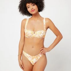 LSPACE L*SPACE POP-UP SHOP *Online Exclusive* L*SPACE Cabana Printed Bottom - What In Carnation