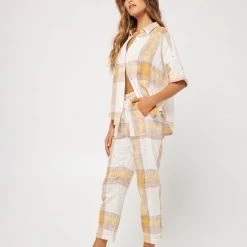 LSPACE *Online Exclusive* L*SPACE Isle Of The Sun Plaid Pant