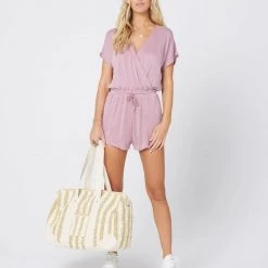 LSPACE *Online Exclusive* L*SPACE Endless Summer Raffia Duffle Bag