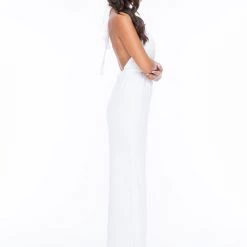 INDAH Camden Solid Halter Jumpsuit