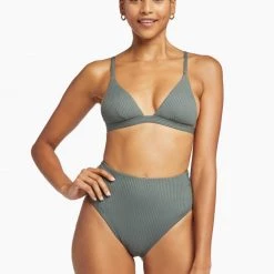 SWIM VITAMIN A Moss Bralette Tri Top