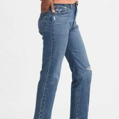 LEVI'S 501 Crop Denim Pant - Salsa Middle
