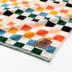 BEAUTY / BEACH / HOME SLOWTIDE Sundown Check Towel