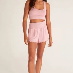 LOUNGE Z SUPPLY Sia Slub Tank Bra