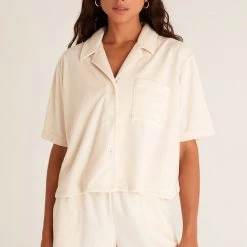 Z SUPPLY Vacay Loop Terry Short LOUNGE