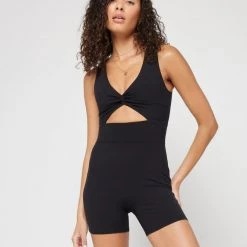 LSPACE L*SPACE ACTIVE Half Twist Active Romper L*SPACE POP-UP SHOP