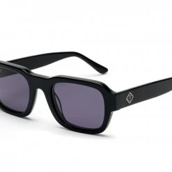 WONDERLAND SUN ACCS + WONDERLAND Badlands Sunglasses - Gloss Black/Grey