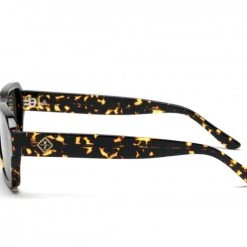 WONDERLAND SUN ACCS + WONDERLAND Badlands Sunglasses - Gloss Black/Grey