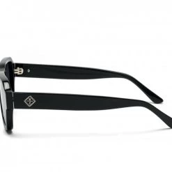 WONDERLAND SUN ACCS + WONDERLAND Badlands Sunglasses - Gloss Black/Grey