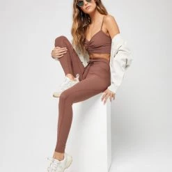 LSPACE L*SPACE POP-UP SHOP L*SPACE ACTIVE Soren Cinched Bra Top