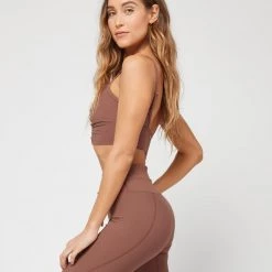LSPACE L*SPACE POP-UP SHOP L*SPACE ACTIVE Soren Cinched Bra Top