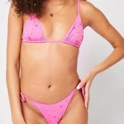 LSPACE L*SPACE Lennox Beaded Tie-Side Bottom (More Colors Available) BACK IN STOCK