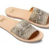 BEEK SANDALS Mockingbird Leather Slide Sandal
