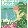 BEAUTY / BEACH / HOME DANIELLA MANINI Butterfly Beach Print - 8" X 10"