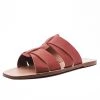 KAANAS Berta Leather Slide Sandal ACCS +