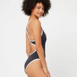 LSPACE L*SPACE POP-UP SHOP L*SPACE Ebony One Piece
