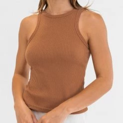 RHYTHM SWIM TOPS RHYTHM Classic Rib Knit Tank