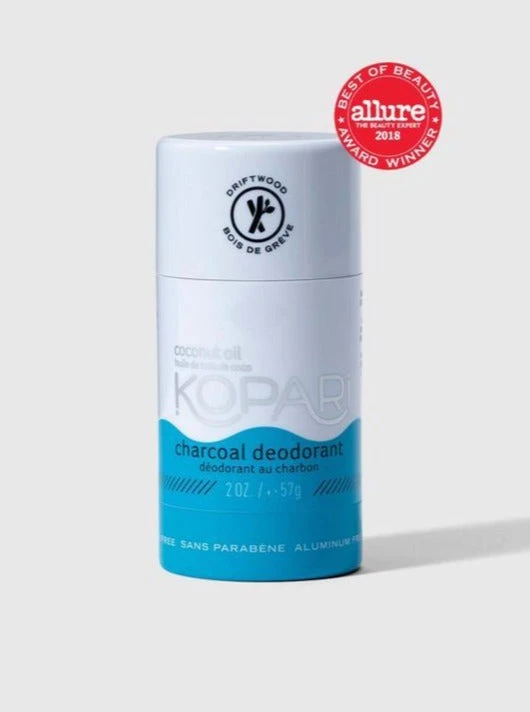 KOPARI <br> Driftwood Charcoal Natural Coconut Oil Deodorant 4 KOPARI Driftwood Charcoal Natural Coconut Oil Deodorant