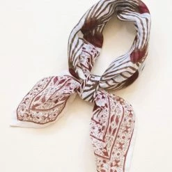 FROM MILA Printed Cotton Bandana Scarf (More Prints Available) ACCS +
