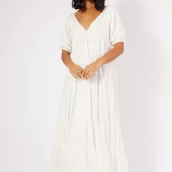 GIRL AND THE SUN DRESSES GIRL & THE SUN Harper Eyelet Maxi Dress