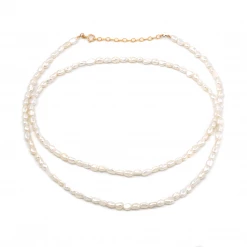 MAY MARTIN X THE SHOP Laguna Pearl Body Chain
