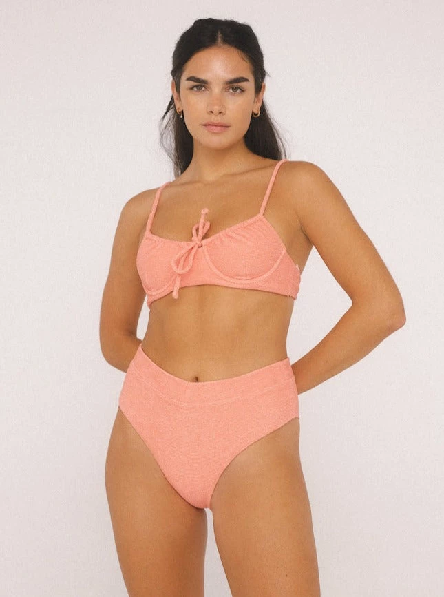 SWIM CITRINE <br> Izzy High Waist Bottom 4 SWIM CITRINE Izzy High Waist Bottom
